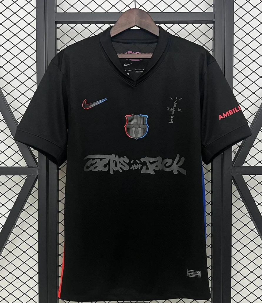 2024/2025 Barcelona Bortatröja Limited Edition Travis Scott Fotbollströja 1:1