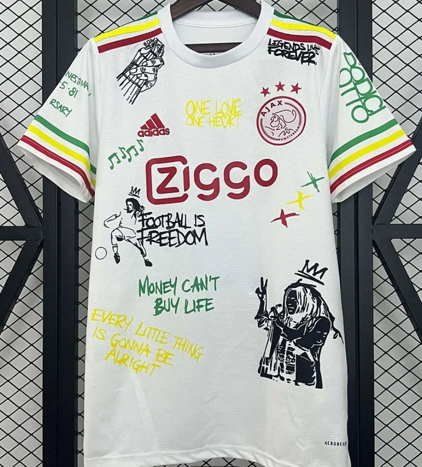 2025/2026 Ajax Special Edition Vit Fotbollströja